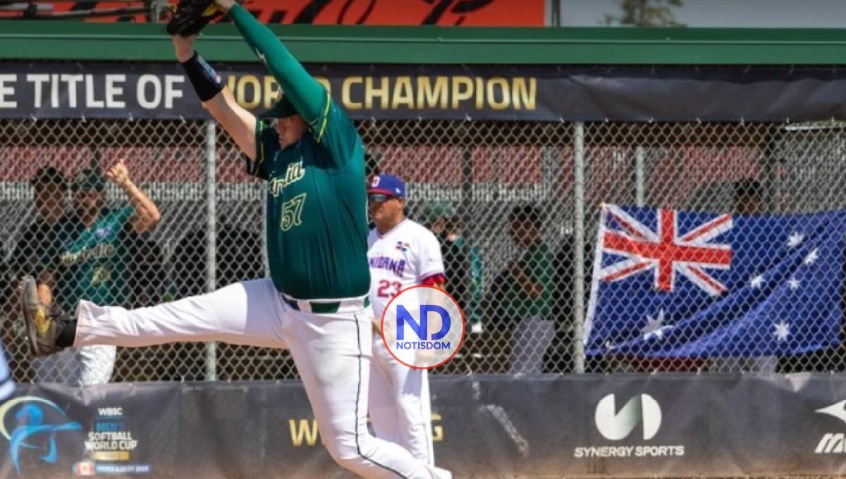 RD cae ante Australia ambos y ponen su récord 1-1 en Copa Mundial de Softbol