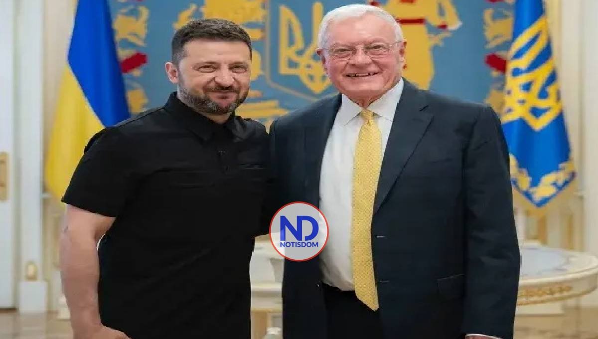 Volodimir Zelenski y enviado de Trump se reunieron este lunes