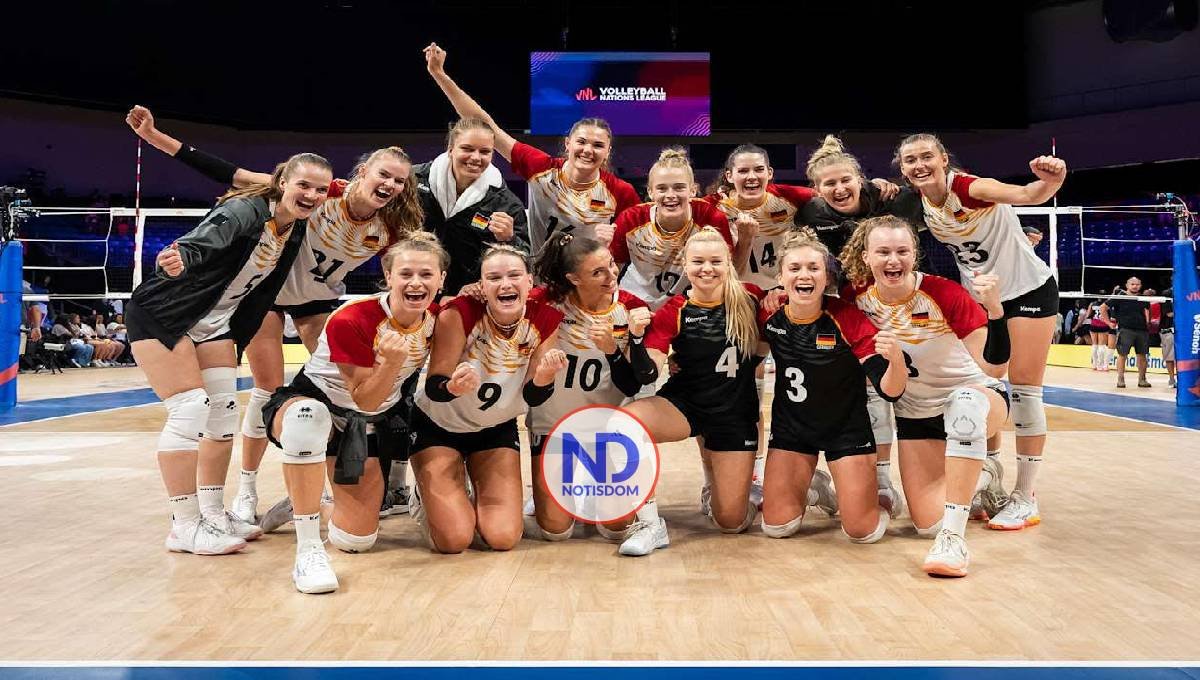 RD cede ante Alemania en la Liga de Naciones de Voleibol