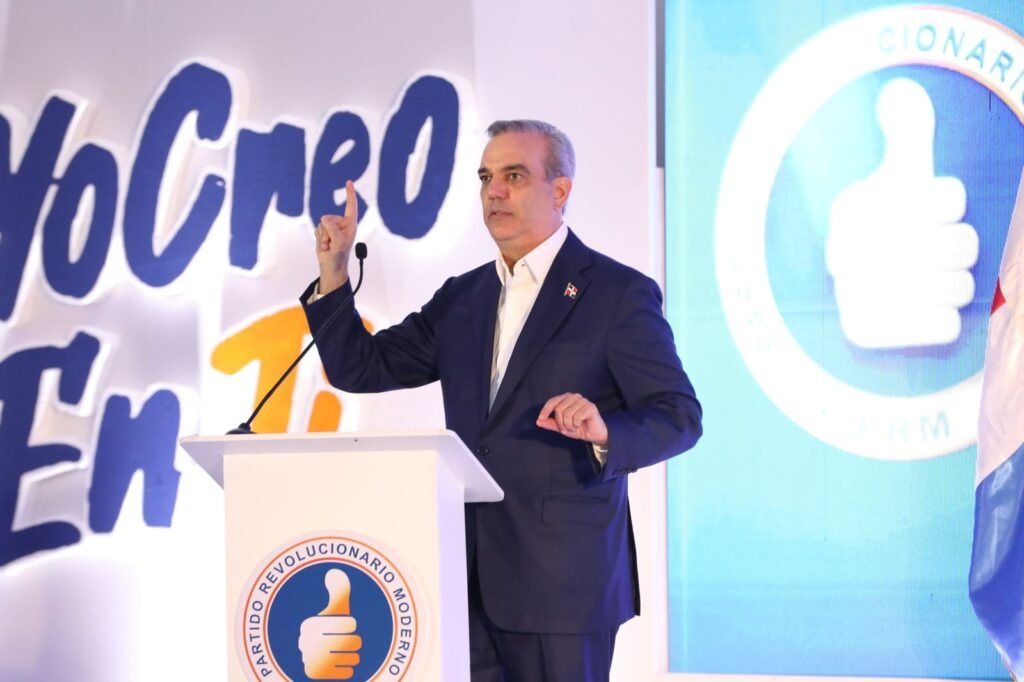 Luis Abinader 404 PRM celebrará cinco años de gestión del presidente Luis Abinader
