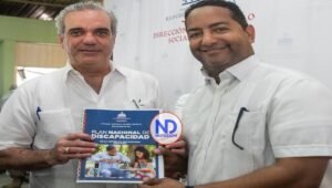 Abinader recibe de Conadis el borrador del Plan Nacional de Discapacidad