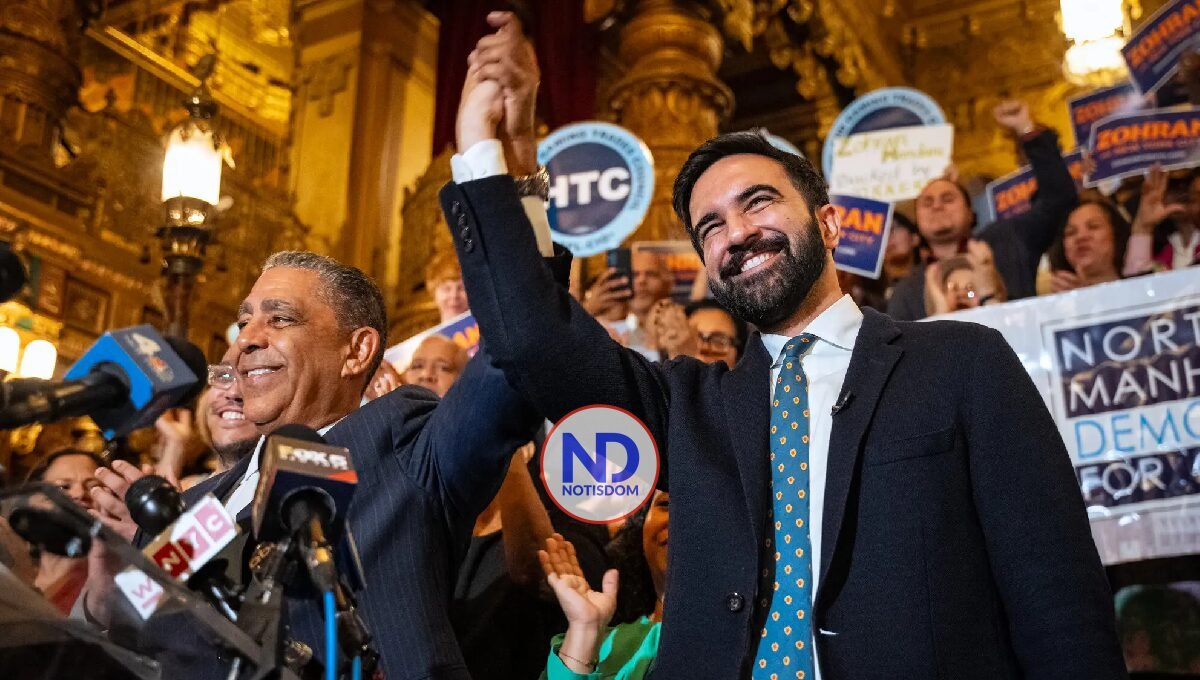 Adriano Espaillat respalda candidatura de Zohran Mamdani a alcalde de Nueva York
