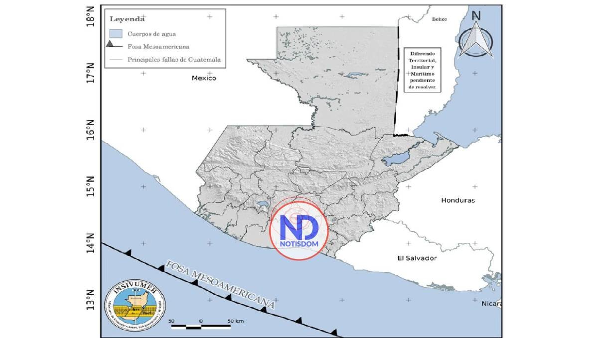 Temblor de 5.2 sacude a Guatemala