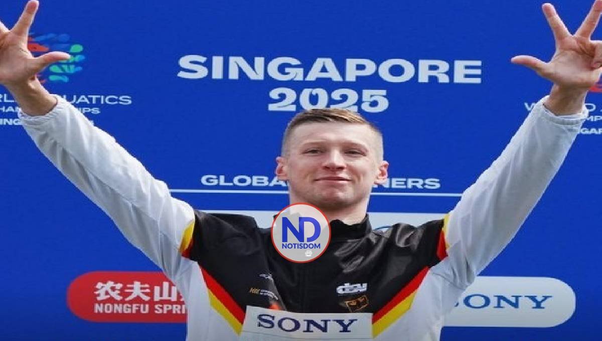 El alemán Weebrock suma tercer oro en Mundial de Singapur 2 El alemán Weebrock suma tercer oro en Mundial de Singapur