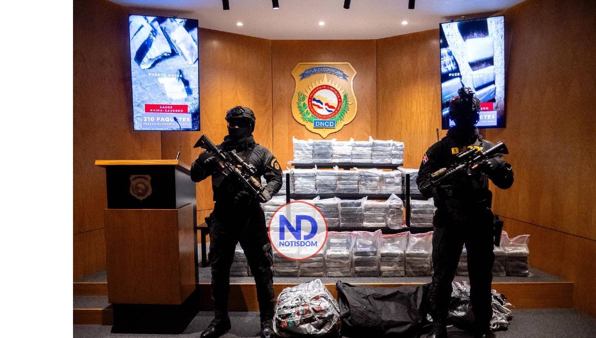 Confiscan supuesta cocaína en los puertos de Haina y Caucedo