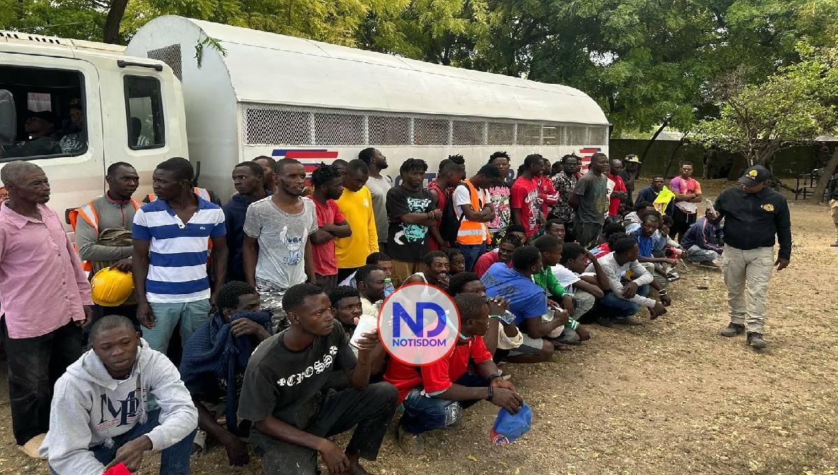 Migración RD detuvo 1,826 haitianos sin documentos