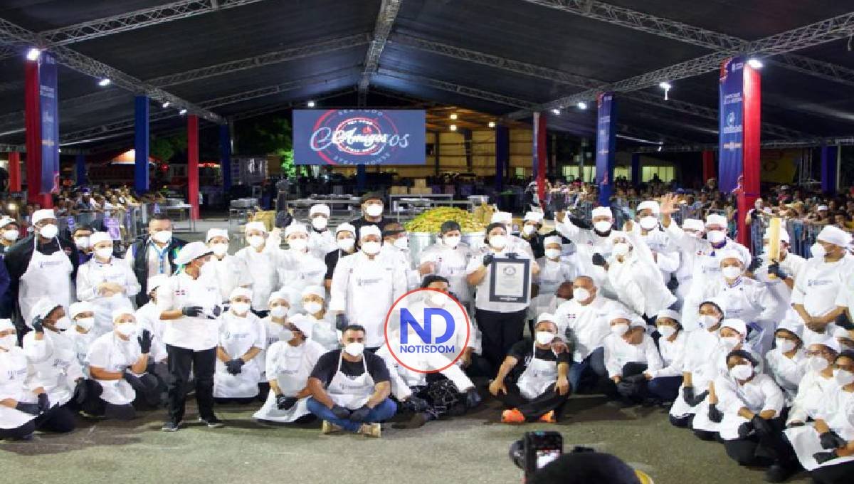 RD logra récord Guinness con mofongo más grande del mundo 2 RD logra récord Guinness con mofongo más grande del mundo