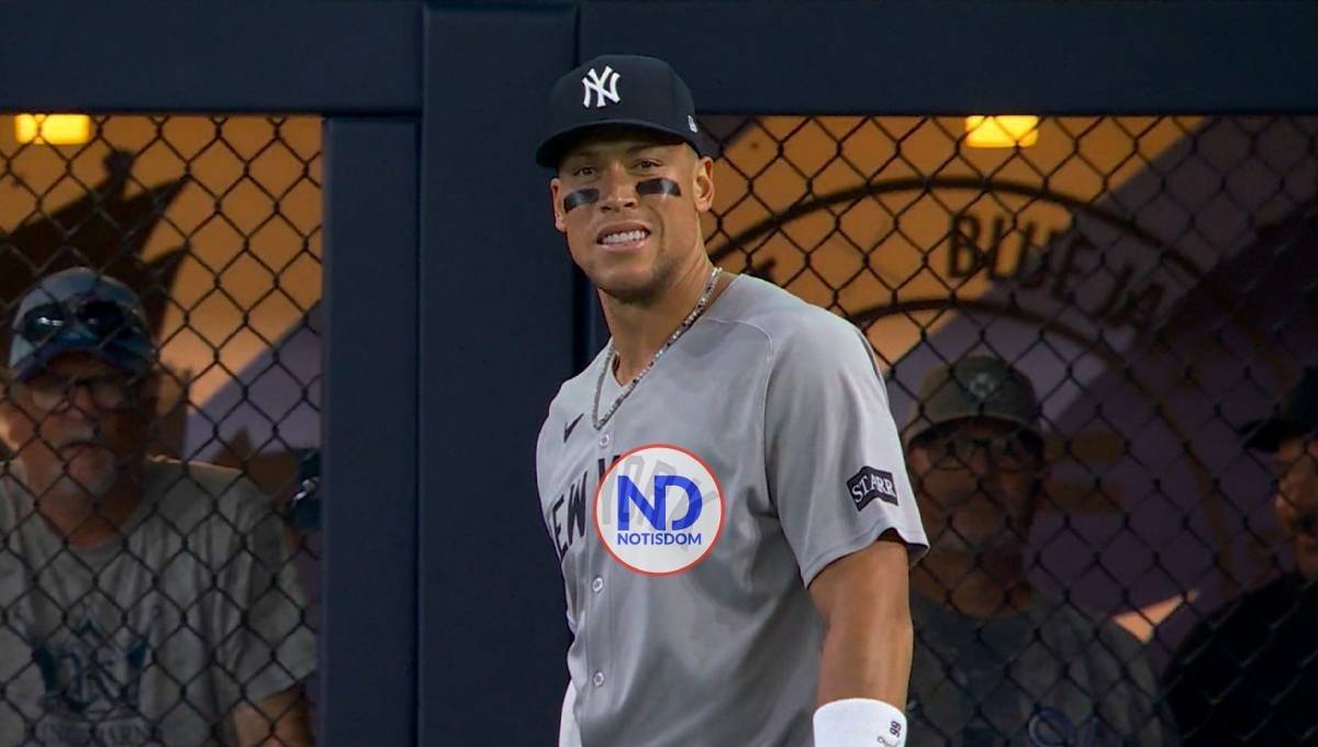 Judge empezó a hacer tiros como parte de su rehabilitación del codo