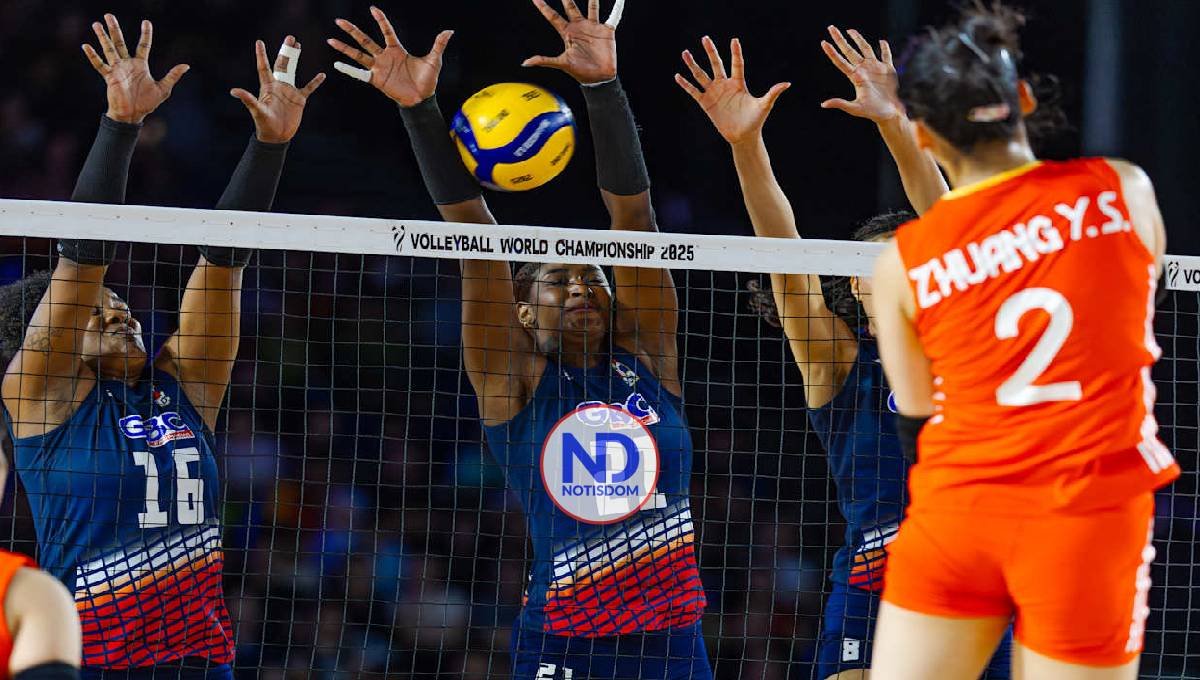 China derrota a la RD en el Campeonato Mundial Voleibol 2 China derrota a la RD en el Campeonato Mundial Voleibol