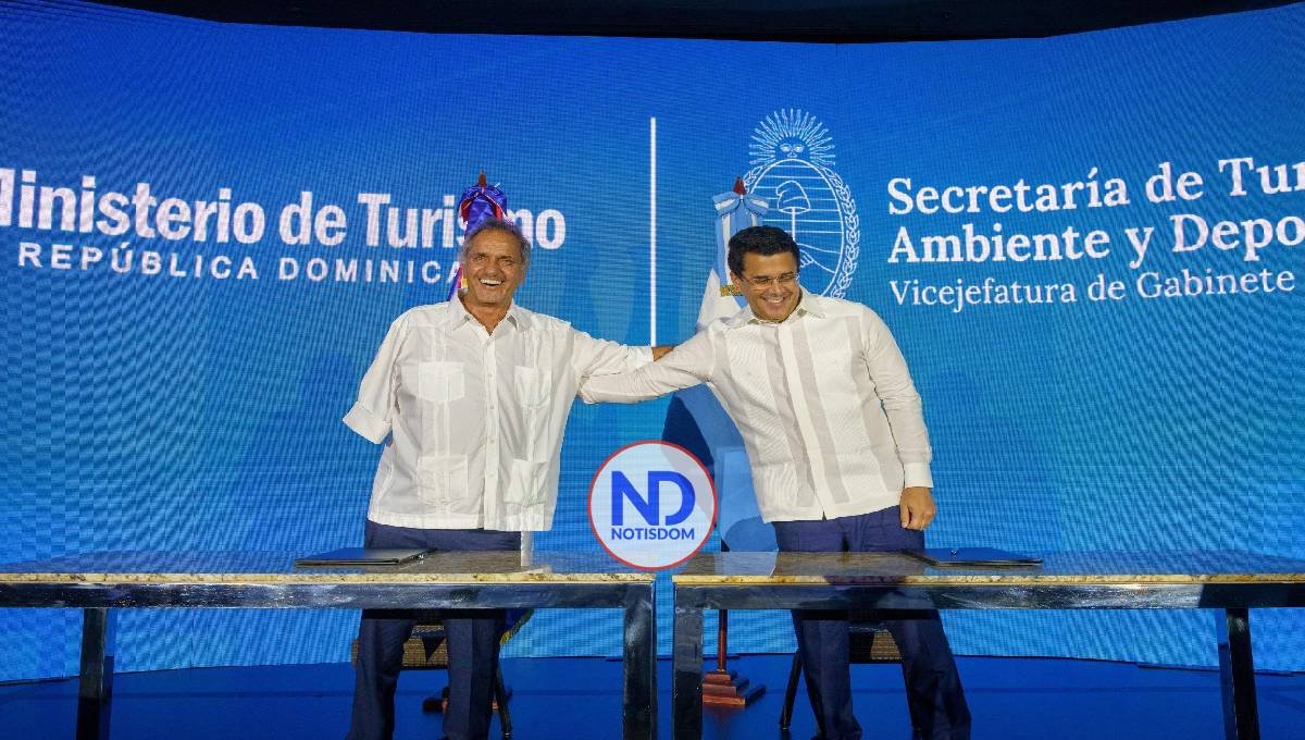 RD y Argentina firman acuerdo para fortalecer intercambio turístico