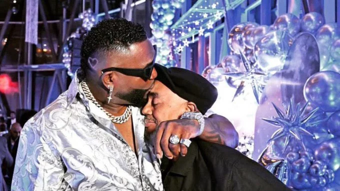 Fallece padre del expelotero David Ortiz 3 David Ortiz junto a su padre Americo Ortiz 1 Fallece padre del expelotero David Ortiz