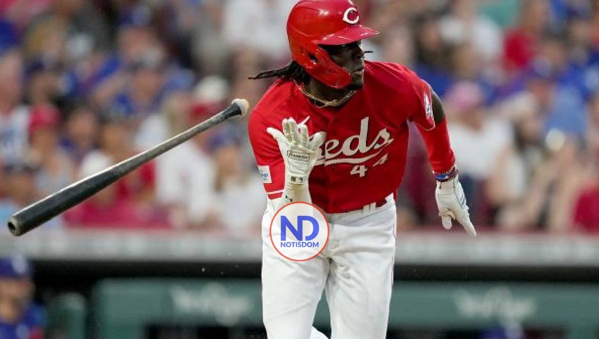 Dominicano Elly De La Cruz empata récord en Cincinnati