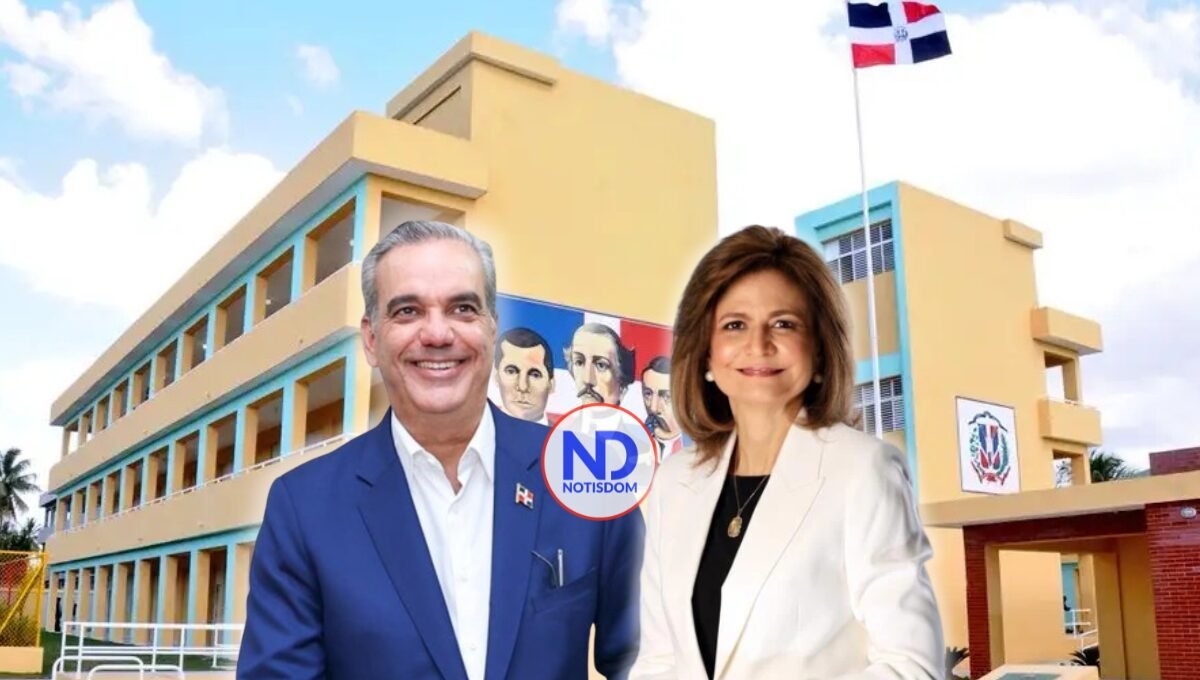 Luis Abinader y Raquel Peña encabezarán este lunes inicio de año escolar 2025-2026