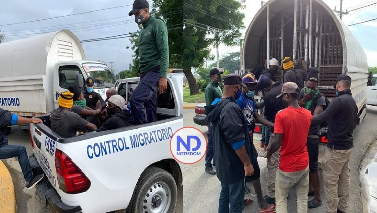 Migración de RD detiene a mil 574 haitianos, deporta mil 219