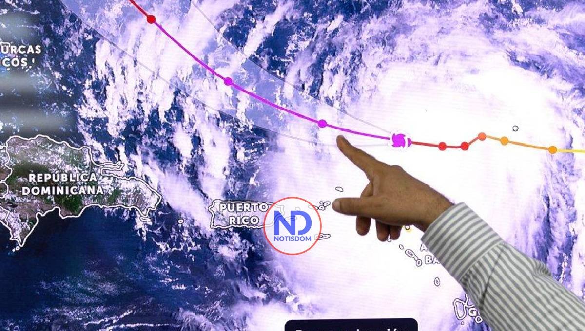 Huracán Erin produce lluvias en región norte de RD