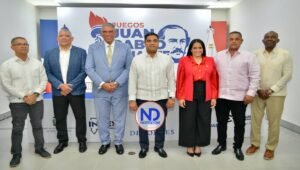 Ministro Kelvin Cruz anuncia Juegos Juan Pablo Duarte en Nueva York