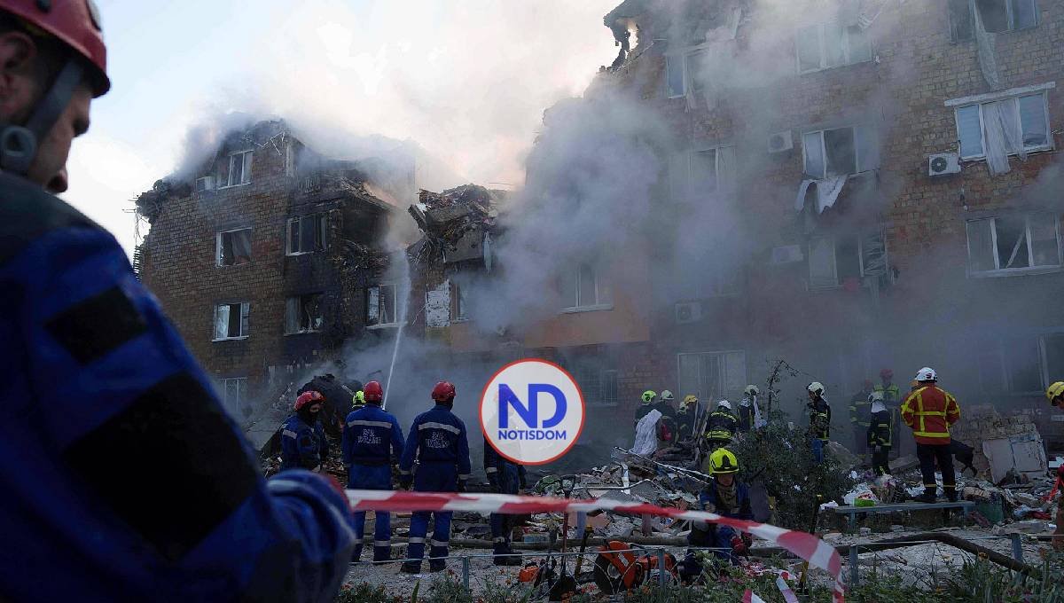 Kiev fue blanco de un masivo y letal ataque nocturno de Rusia
