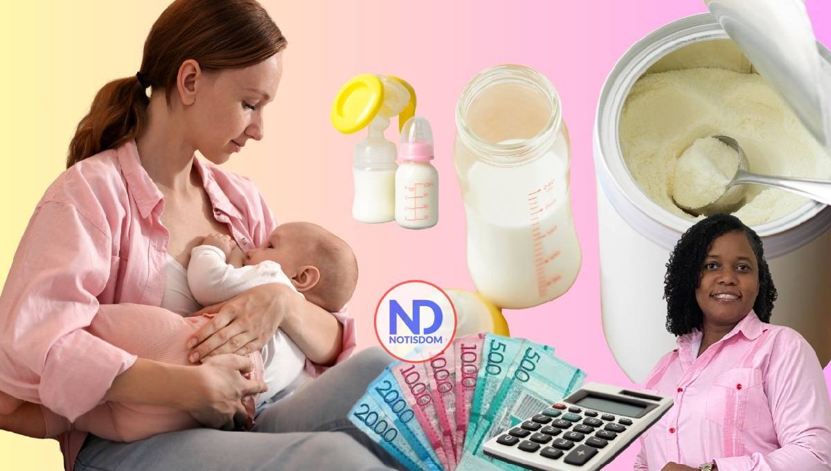 Estudio revela que lactar los primeros 6 meses puede ahorrarles a los padres hasta RD$184 mil