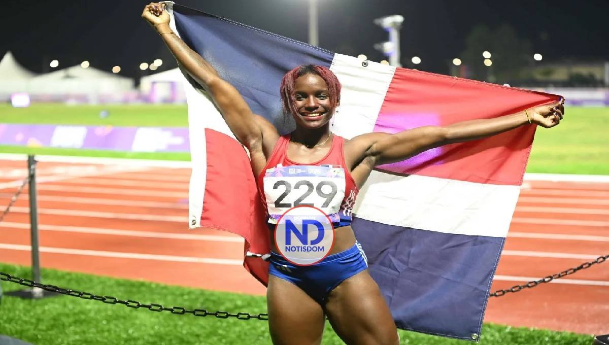 Dominicana conquista los 200 metros en Asunción 2025