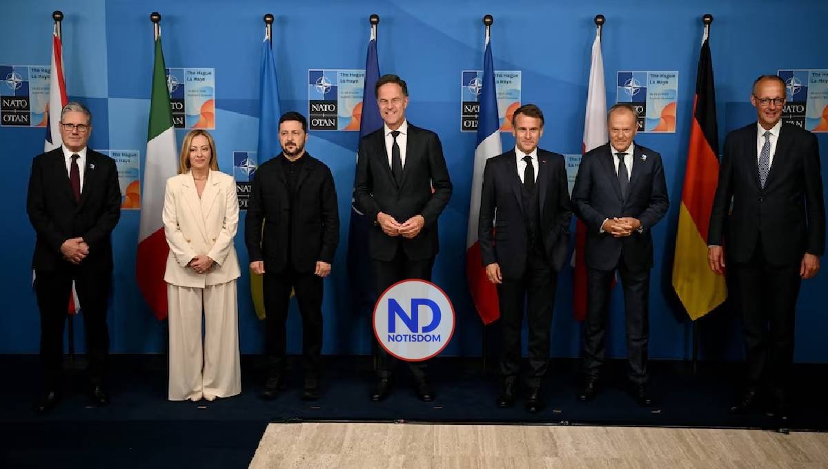 Líderes europeos acompañarán Zelensky en reunión con Trump