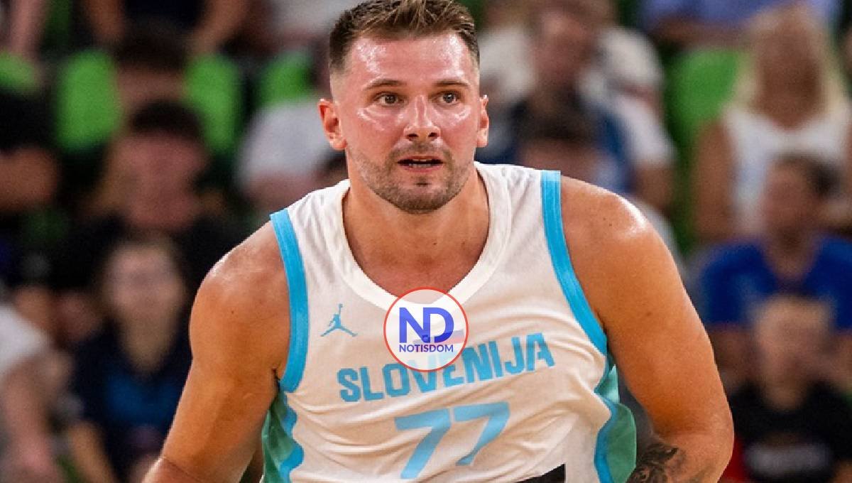 Doncic enciende las alarmas tras recibir un golpe en la rodilla derecha ante Letonia