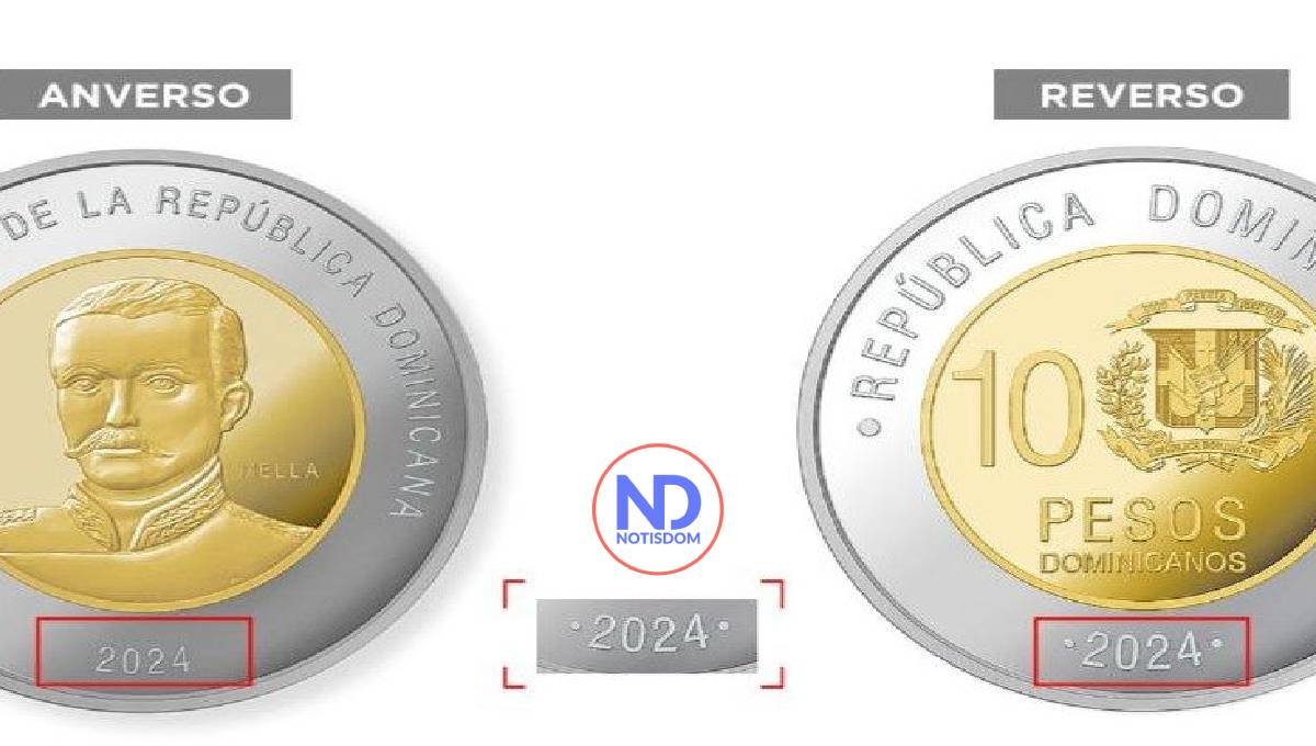 El Banco Central de la RD emite nuevas monedas de 10 pesos 2 El Banco Central de la RD emite nuevas monedas de 10 pesos