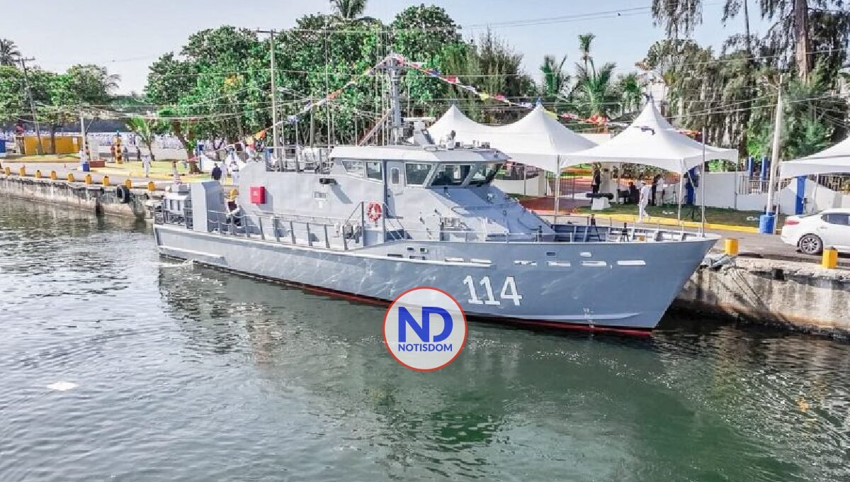 RD refuerza escudo marítimo: Armada incorpora moderno guardacostas Arcturus GC-114