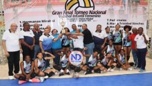 San Cristóbal es el campeón del Nacional Infantil de Voleibol