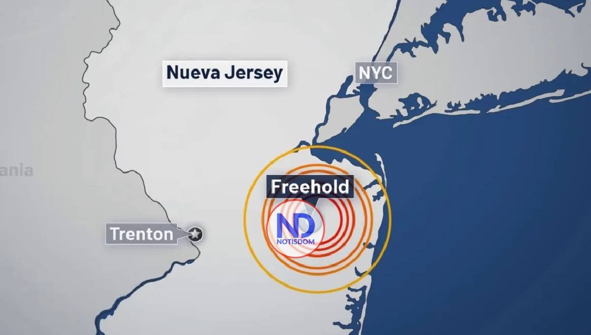 Sismo sacude este sábado áreas de Nueva York y Nueva Jersey