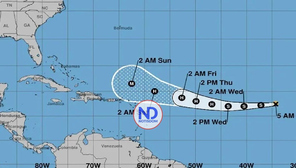 Tormenta podría convertirse en huracán en el océano Atlántico
