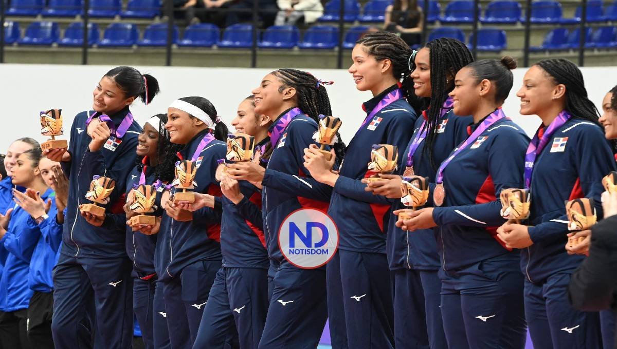 Voleibol femenino dominicano gana bronce en Panam Junior