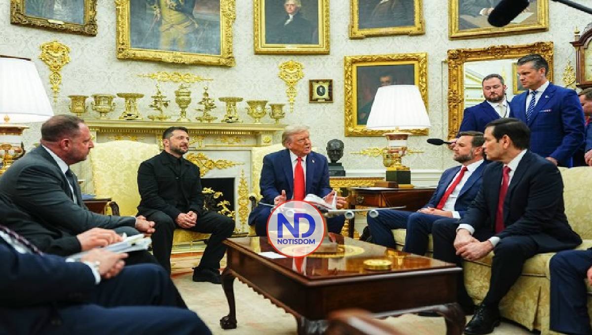 Zelenski describe como «buena» la reunión con Trump