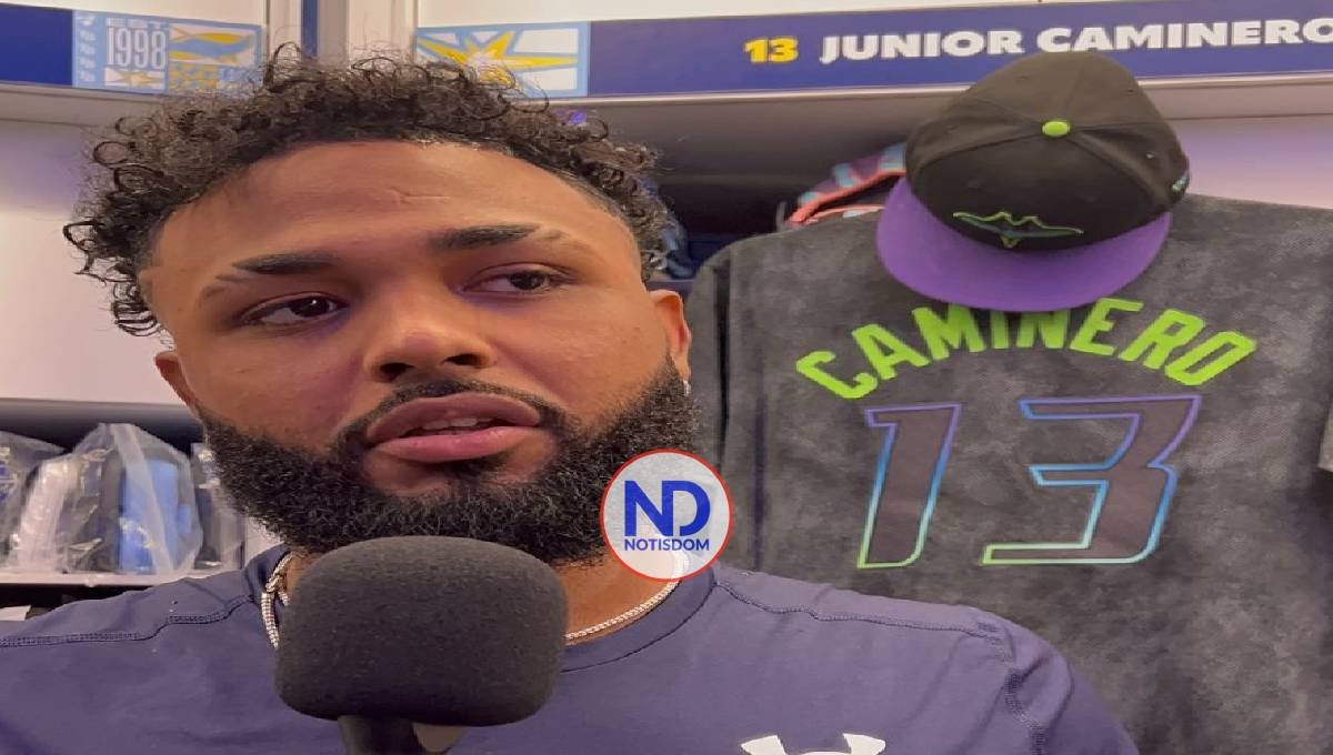 Junior Caminero: “Estoy enfocado en jugar una pelota dura” 2 Junior Caminero: “Estoy enfocado en jugar una pelota dura”