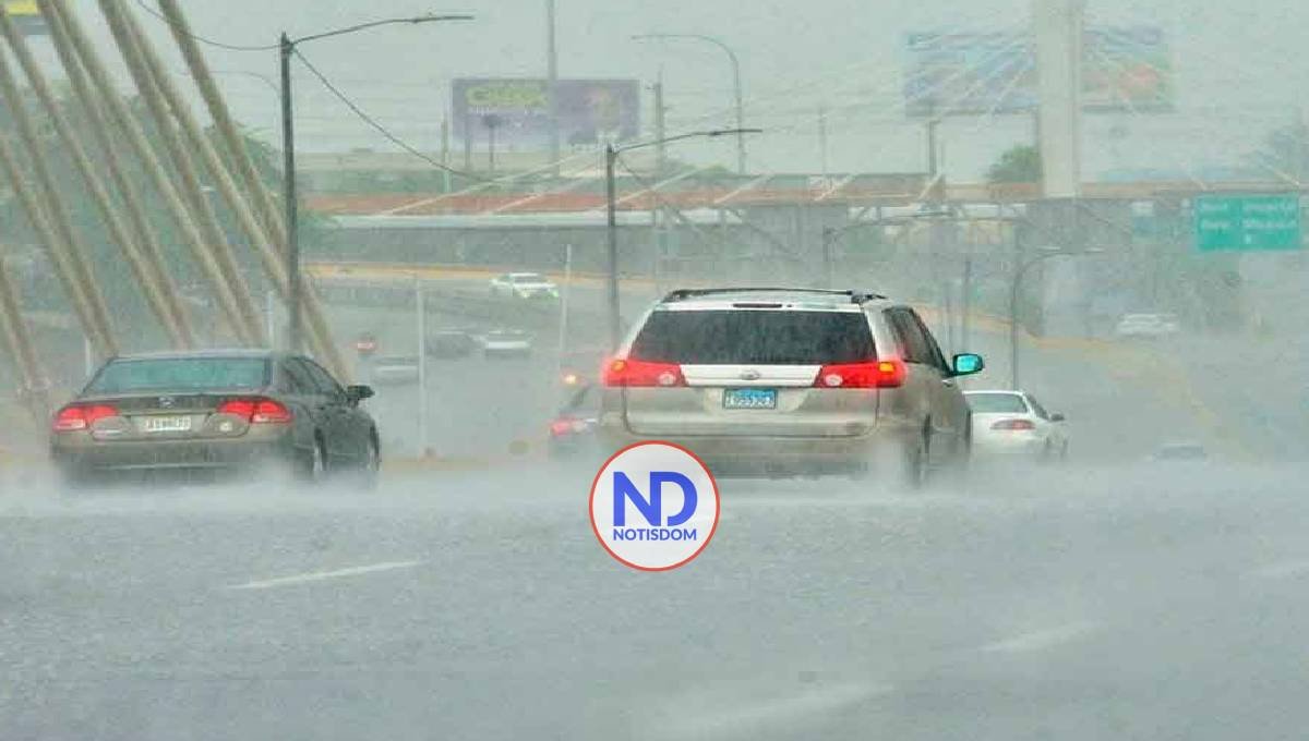 Onda tropical aumenta lluvias en gran parte RD este sábado