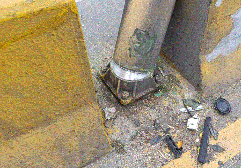 tunel las americas 1 MOPC anuncia cierre del túnel de Las Américas por tres horas tras impacto a poste eléctrico