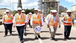 Presidente supervisa planta que sumaría 130 MW de electricidad