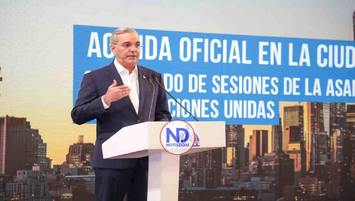 Abinader anuncia agenda en NY con discurso en la ONU y reunión con Marco Rubio