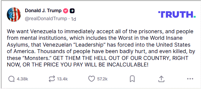 DONALD TRUMP 1 Maduro envía carta a Trump; muestra disposición a dialogar