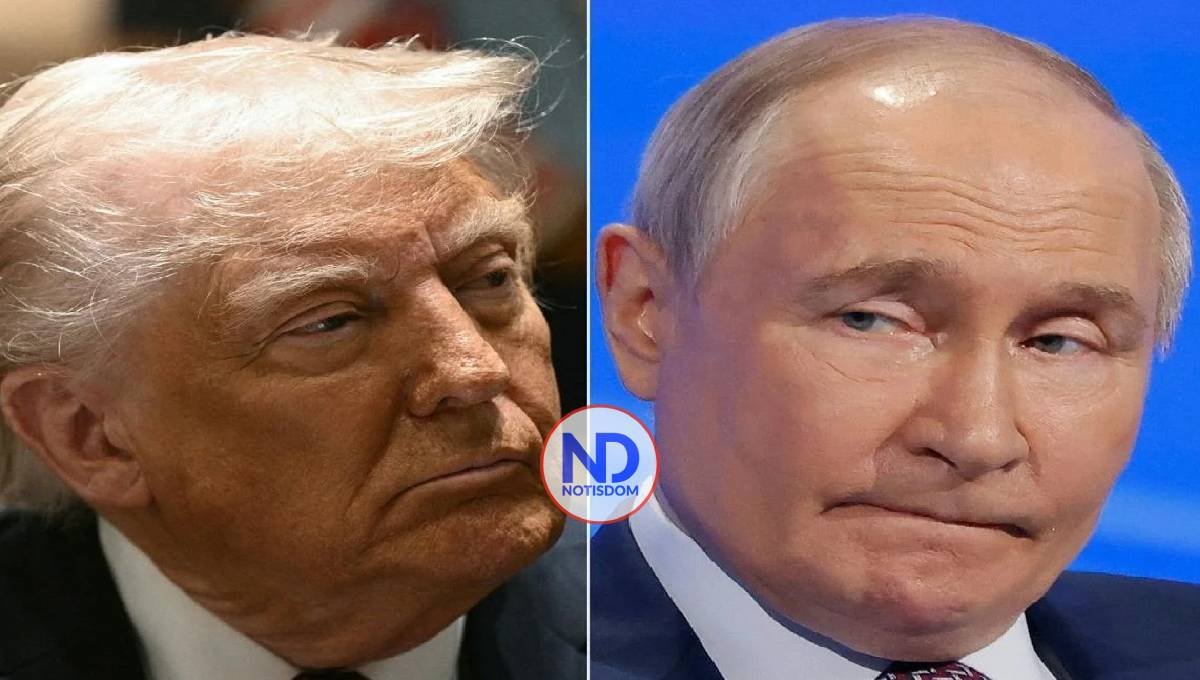 Trump afirma que Putin le falló en gestión conflicto de Ucrania