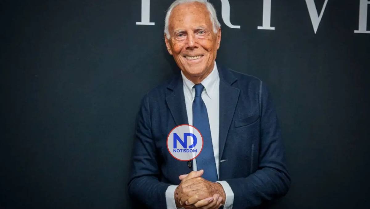 El diseñador Giorgio Armani, el «rey» de la moda italiana, murió a los 91 años