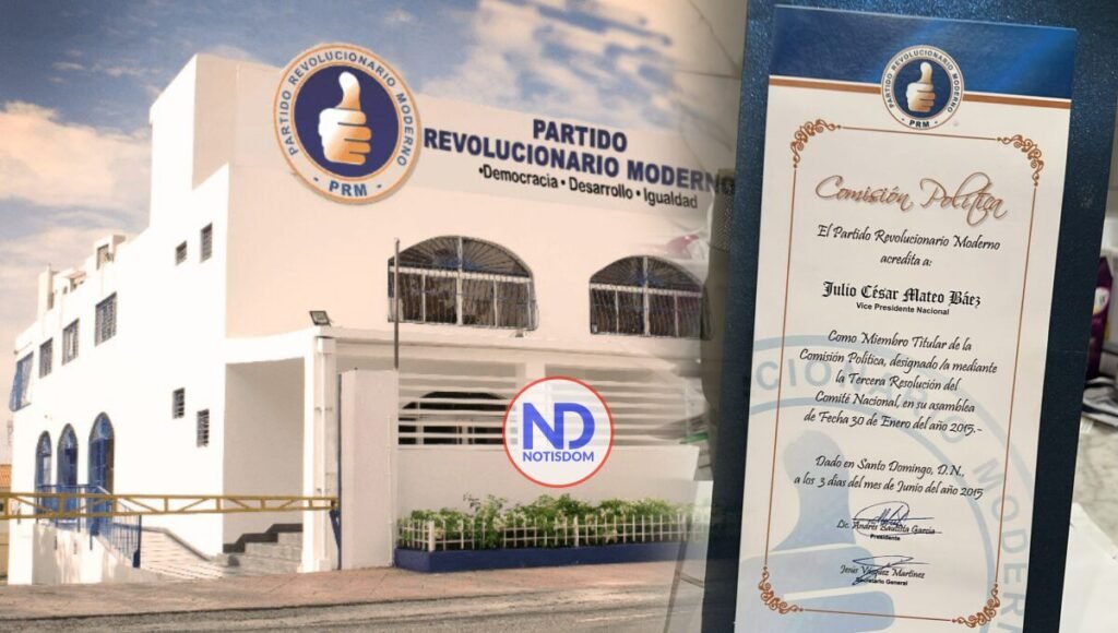 NOTISDOM FOTOS PF2025 2025 09 03T154747.469 Certificado histórico reafirma liderazgo de Yulín Mateo en el PRM y su rol como voz en el exterior
