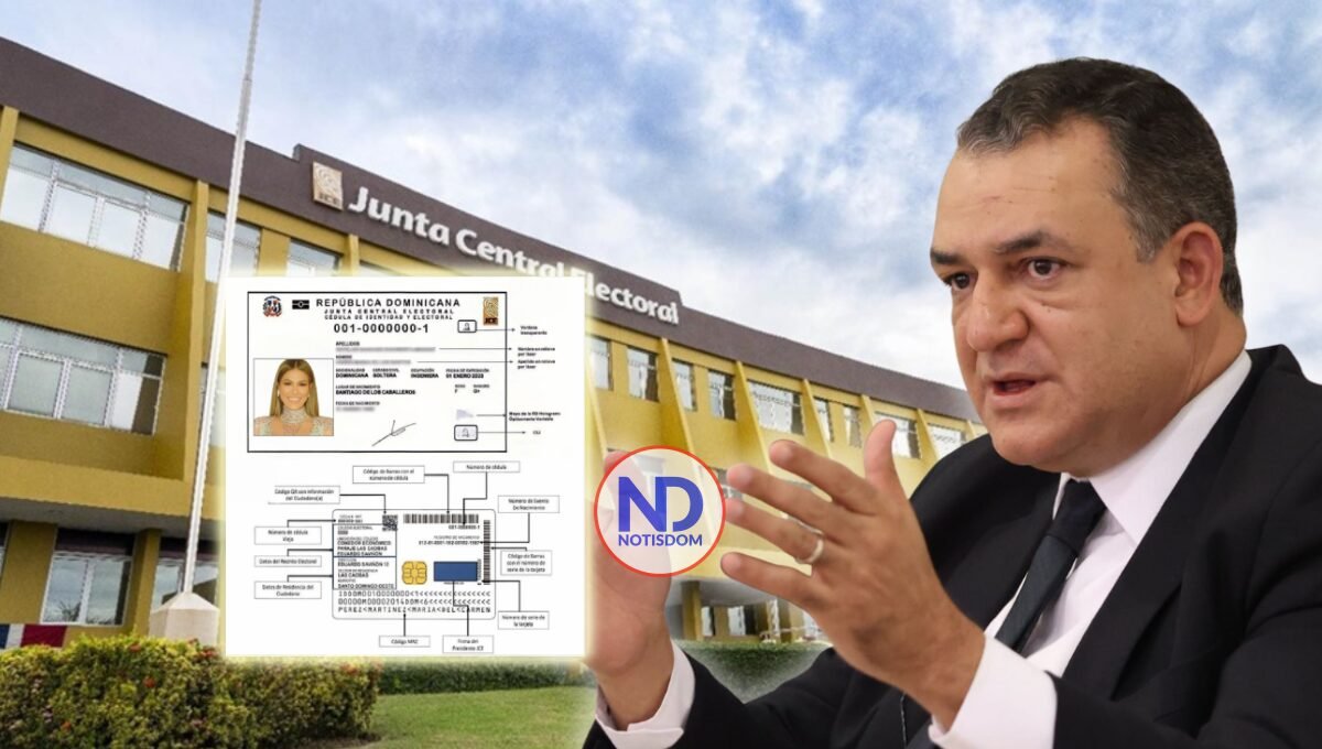 JCE explica nueva cédula será más segura, con chip y vigencia de hasta 20 años