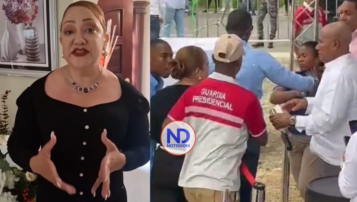 «No me dejaron pasar»: diputada PRSC justifica forcejeo con agentes del CUSEP [Video]