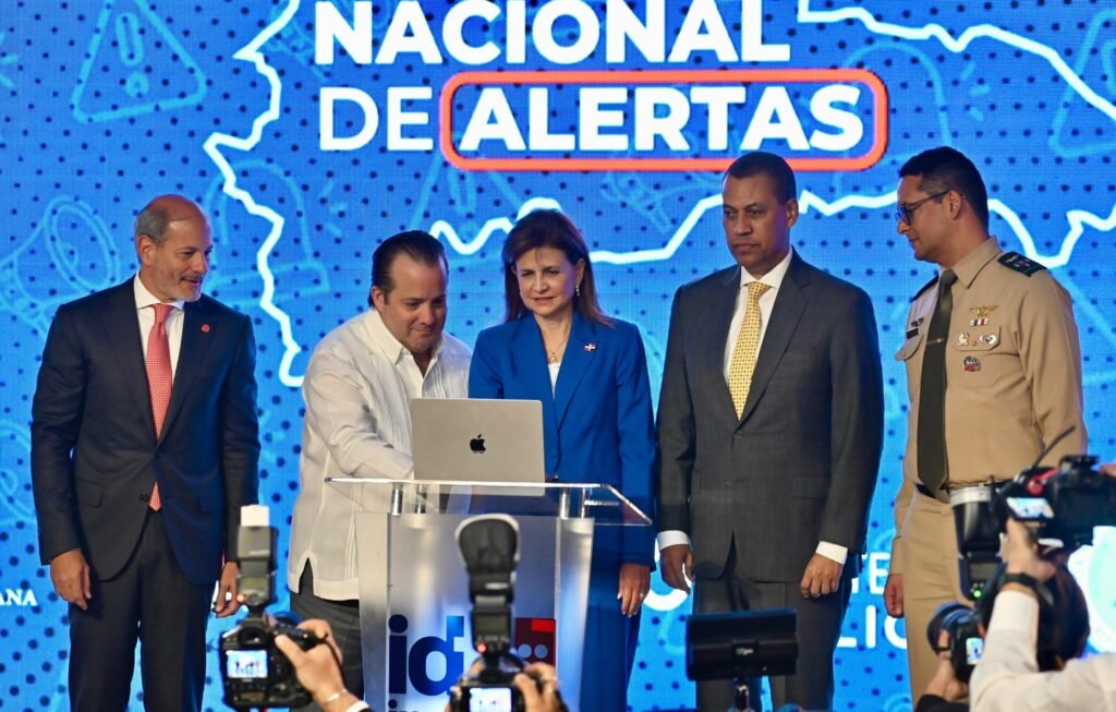 Presentacion Sistema Nacional de Alerta Gobierno dominicano realiza primera prueba técnica del Sistema Nacional de Alertas