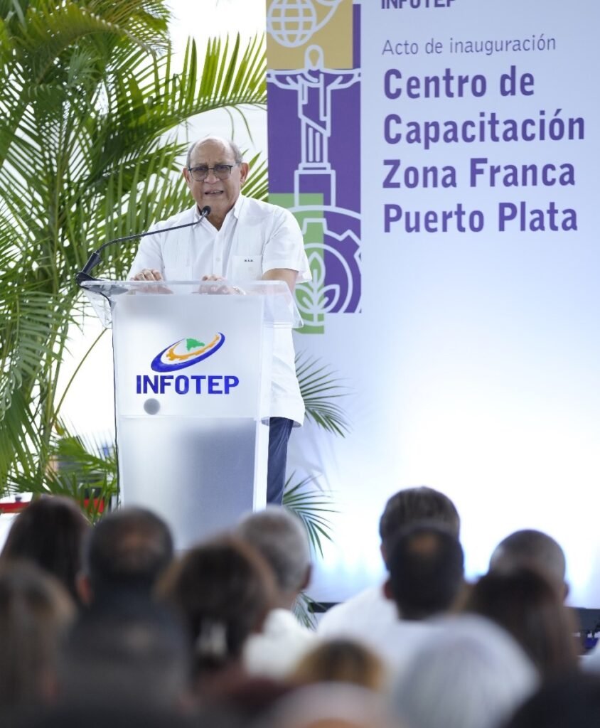 Rafael Santos Badia 5 Inauguran Centro de Capacitación del Infotep en Zona Franca de Puerto Plata