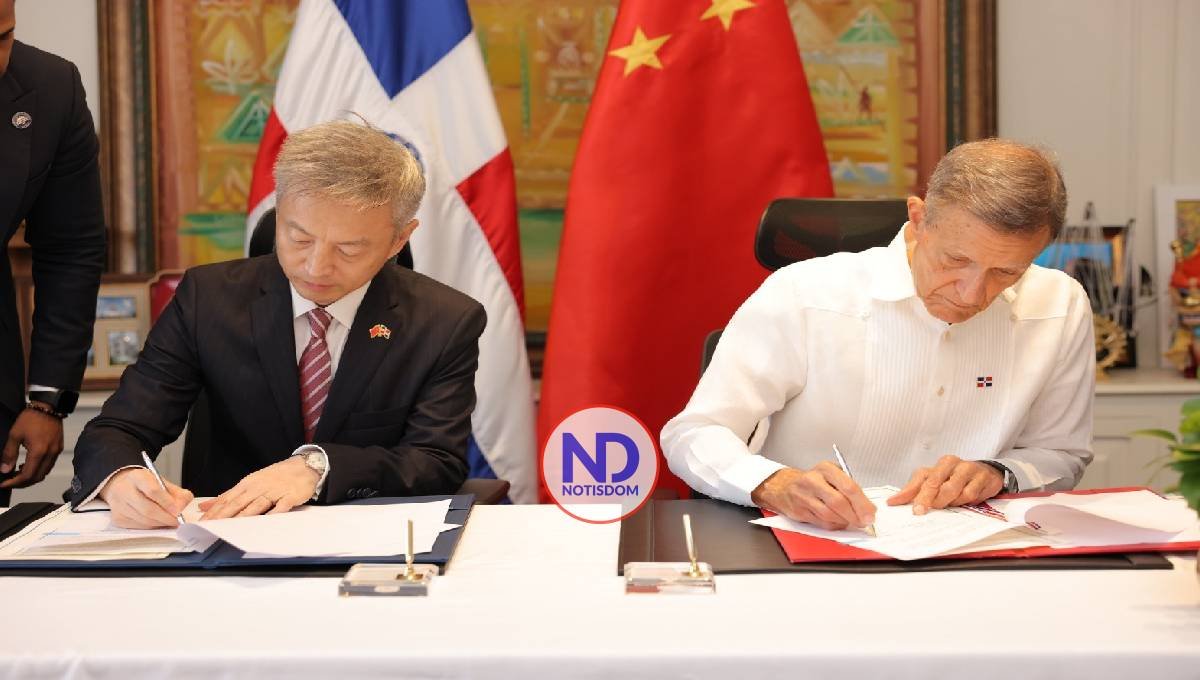 RD y China firman acuerdo no reembolsable por US$40 millones para financiar proyectos atención de emergencias