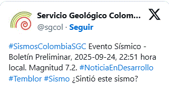 TEMBLOR EN VENEZUELA Un sismo magnitud 6,3 sacude Caracas y occidente Venezuela