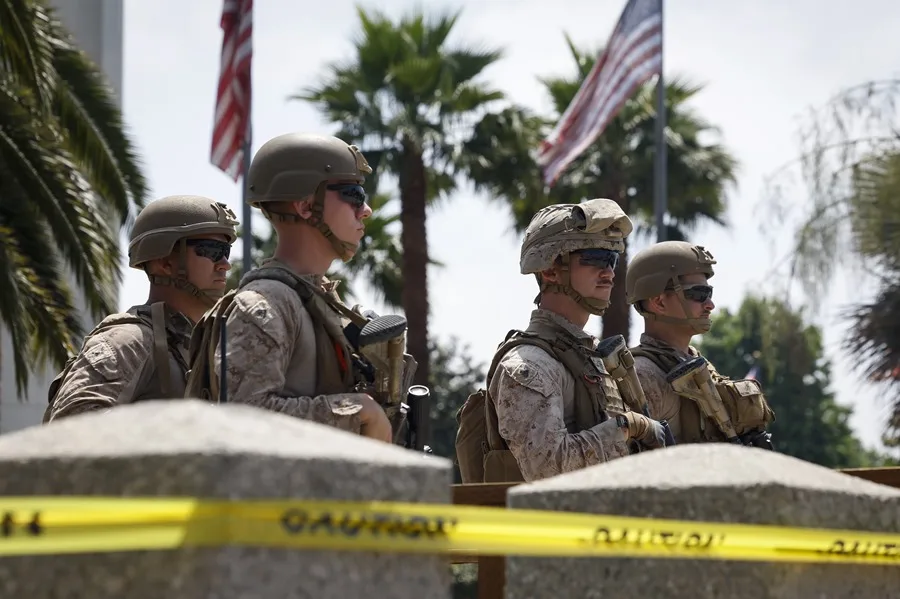 Trump vuelve a usar el nombre de “Departamento de Guerra” 3 marines de los Estados Unidos Trump vuelve a usar el nombre de “Departamento de Guerra”