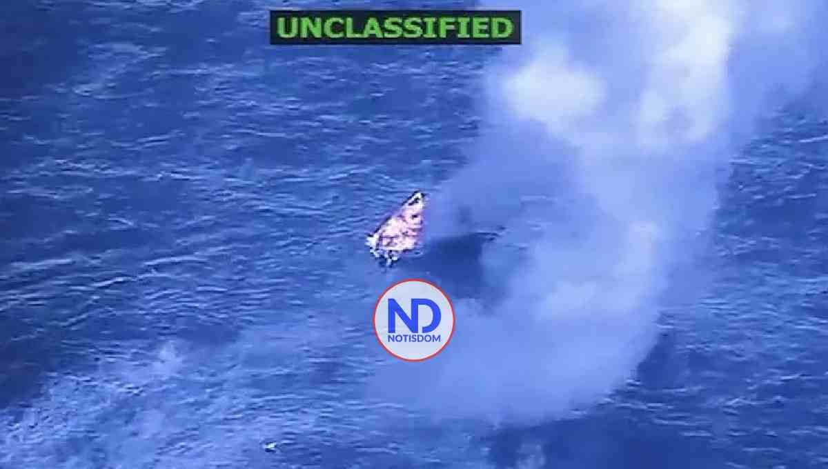 EE.UU. hunde otra lancha cerca de Venezuela; mata 4 personas