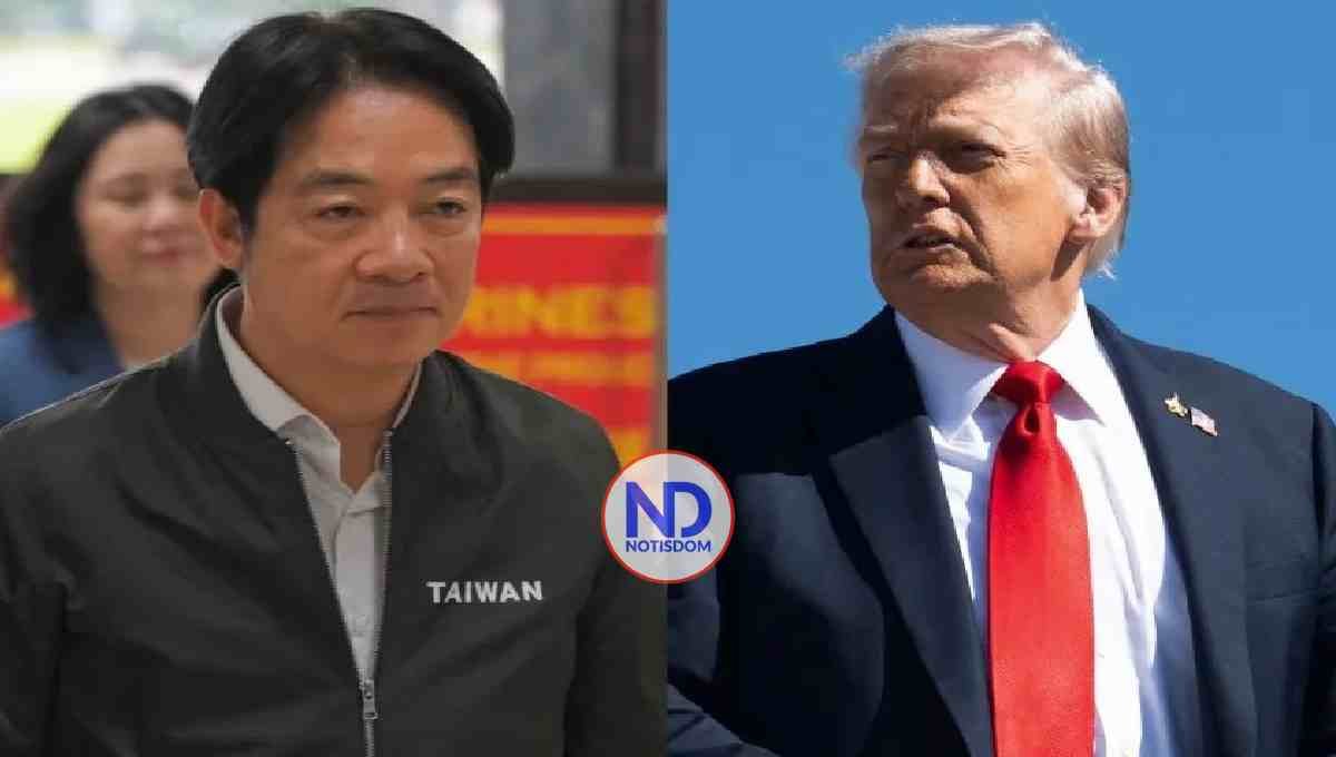 Presidente Taiwán ve a Trump «merecedor Nobel de la Paz»